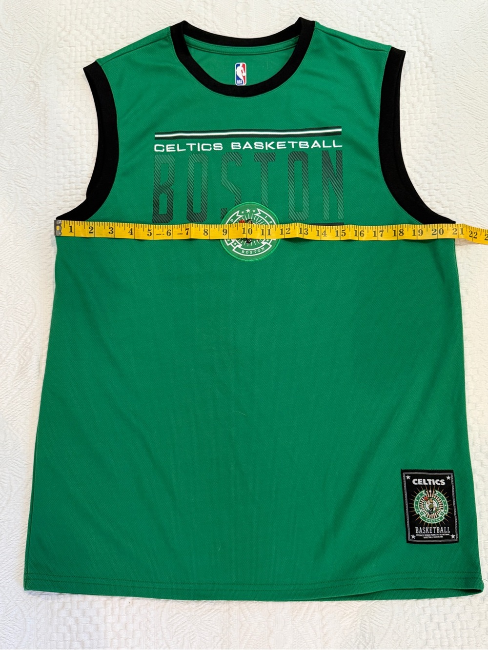 Boston Celtics Jayson Tatum Number 0 Jersey Size Large L NBA - Picture 6 of 7